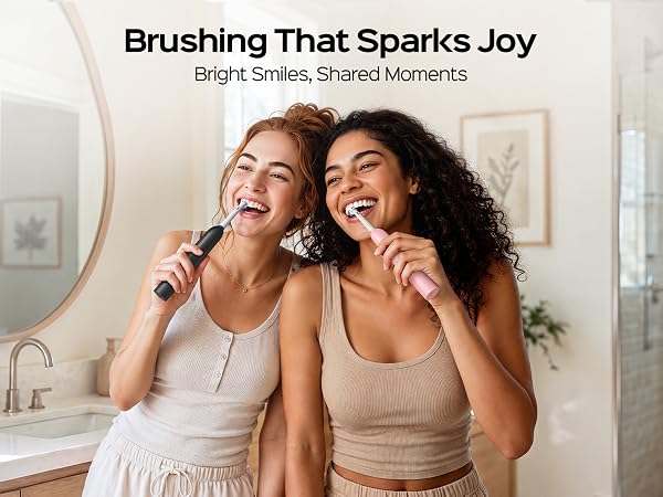 COSLUS C60 Rechargeable Rotating Electric Toothbrush for Adults Deep Clean