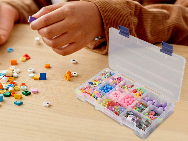 3500 Tackle Box, Clear, 2 Pack