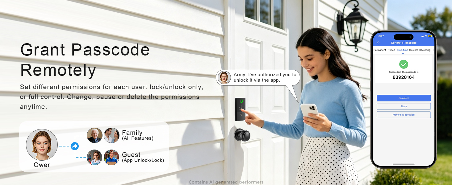 door lock with code
