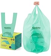 KeenEcho 13 Gal Trash Bag,Saving Ocean Waste Bag