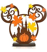 Fall Wooden Table Decorations Mouse Thanksgiving Decorations Indoor | Fall Harvest Wooden Centerp...