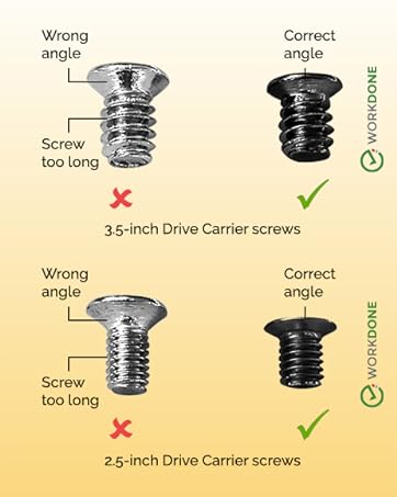 PowerEdge caddy screws