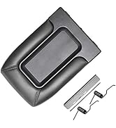 A ABIGAIL Center Console Lid Armrest Kit for Chevy Silverado 1500 Chevrolet Avalanche Tahoe GMC S...