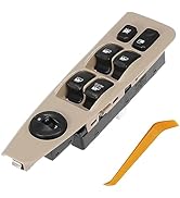 93570-2F200 Front Left Power Auto Window Switch Driver Compatible with 2004-2009 Kia Spectra & Ce...