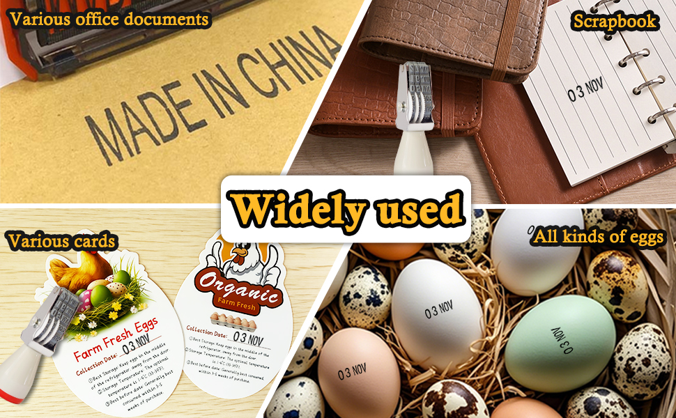 Egg Date Stamp Kit widely used