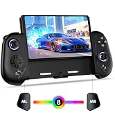 Moonag Switch Controllers Compatible with Nintendo Switch/OLED, Hall Effect One-Piece Controllers...