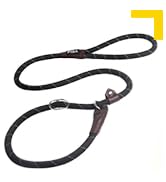 Fida Durable Slip Lead Dog Leash, 6 FT x 3/8" Heavy Duty Dog Loop Leashes, Comfortable Strong Rop...