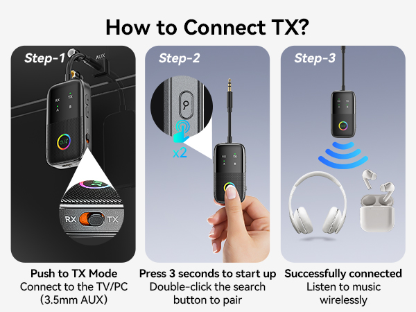 airfly pro;bluetooth adapter for tv