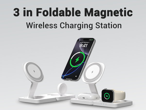 3-in-1 charging station iphone