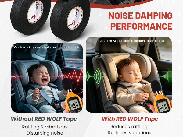 Engine Noise Damping Tape