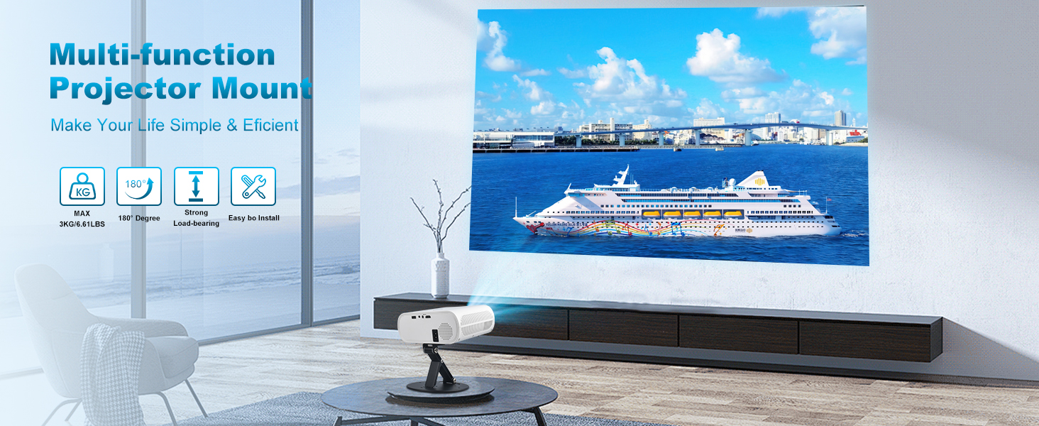 foldable projector stand