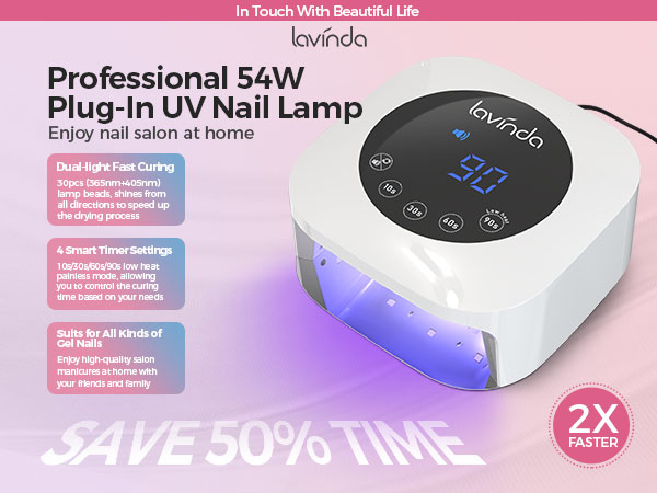 uv nail lamp for gel nail polish