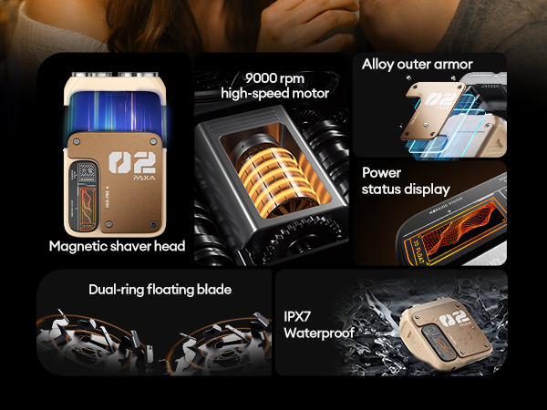 paxa mini electric shaver