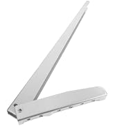 KALLORY Practical Wall Bracket Rack Stainless Steel Load-Bearing Easy Installation for Bookshelf ...