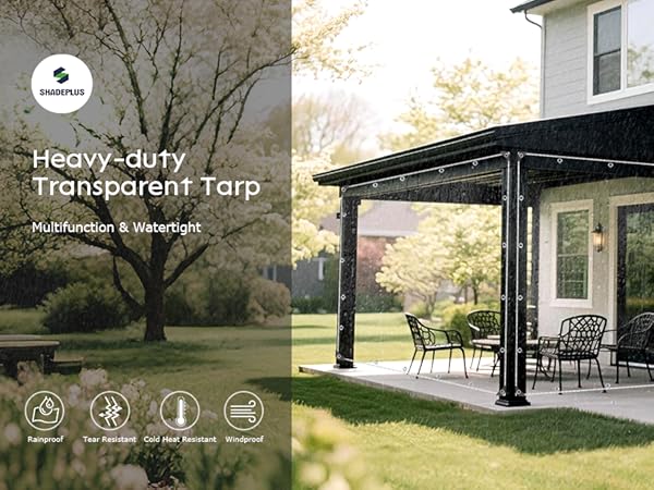 clear tarp