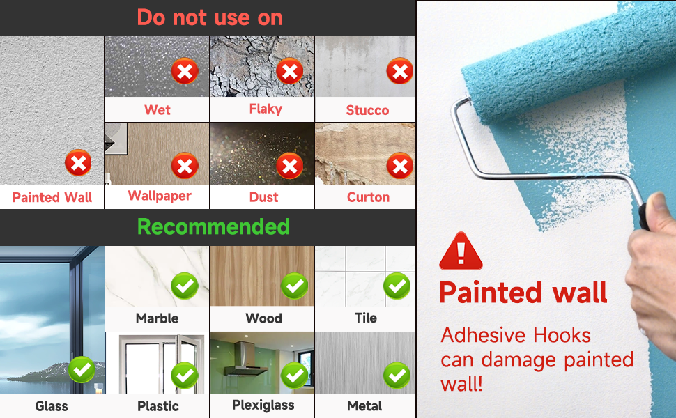 adhesive hooks