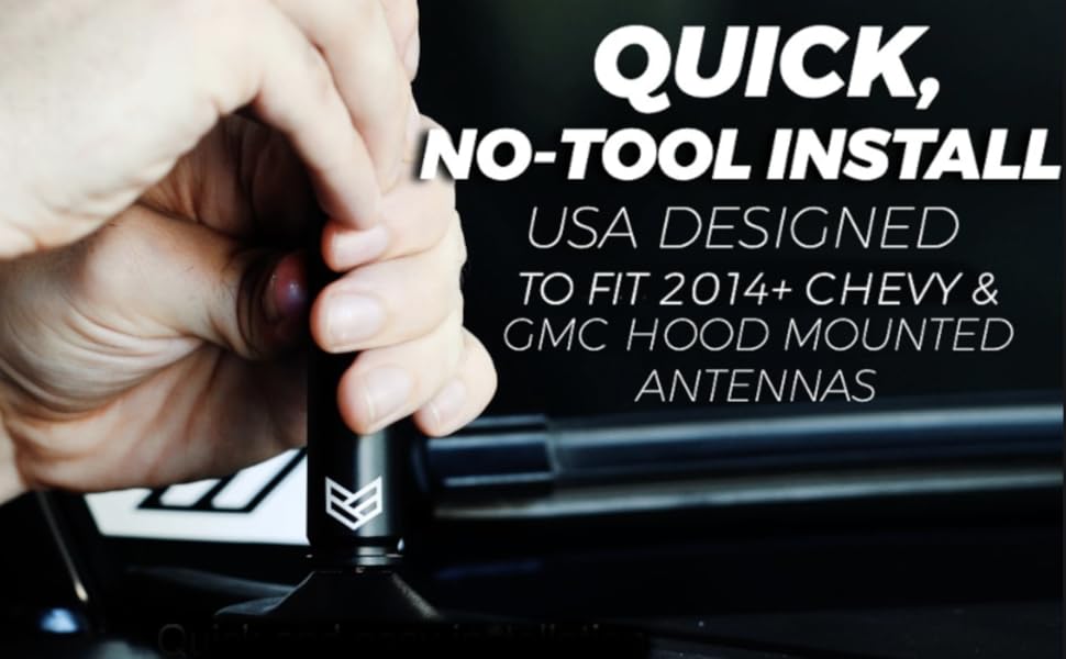 Chevy GMC Silverado Sierra Denai Truck Accessory replacement antena de repuesto para camio´n bala
