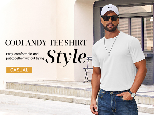 coofandy shirts for men short sleeve