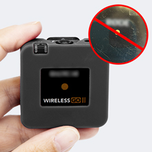 silicone protect case compatible with wireless go ii accessories microphone case covers sleeve