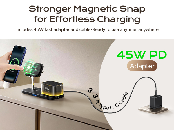 25w fast wireless charger for apple devices