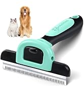 MIU COLOR Pet Grooming Brush, Deshedding Tool for Dogs & Cats, Effectively Reduces Shedding by up...