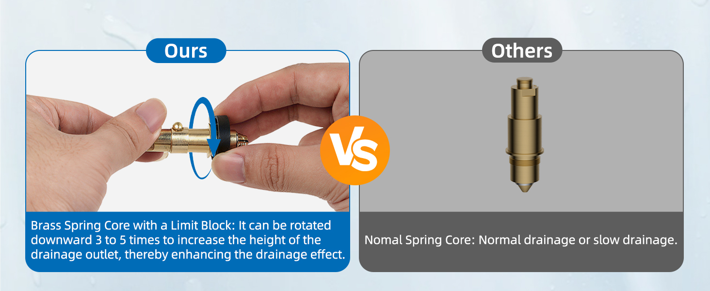 metal drain stopper