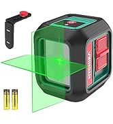 HYCHIKA Laser Level Self Leveling Green Cross Line Lasers Level Tool 50ft Measure Range for Indoo...
