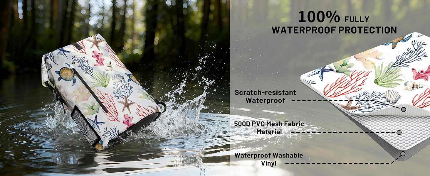 100% FULLY WATERPROOF PROTECTION