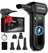 Godboat Compressed Air Duster - 150000RPM Electric Air Dusters for Cleaning, 4-Gear Turbo Blower ...