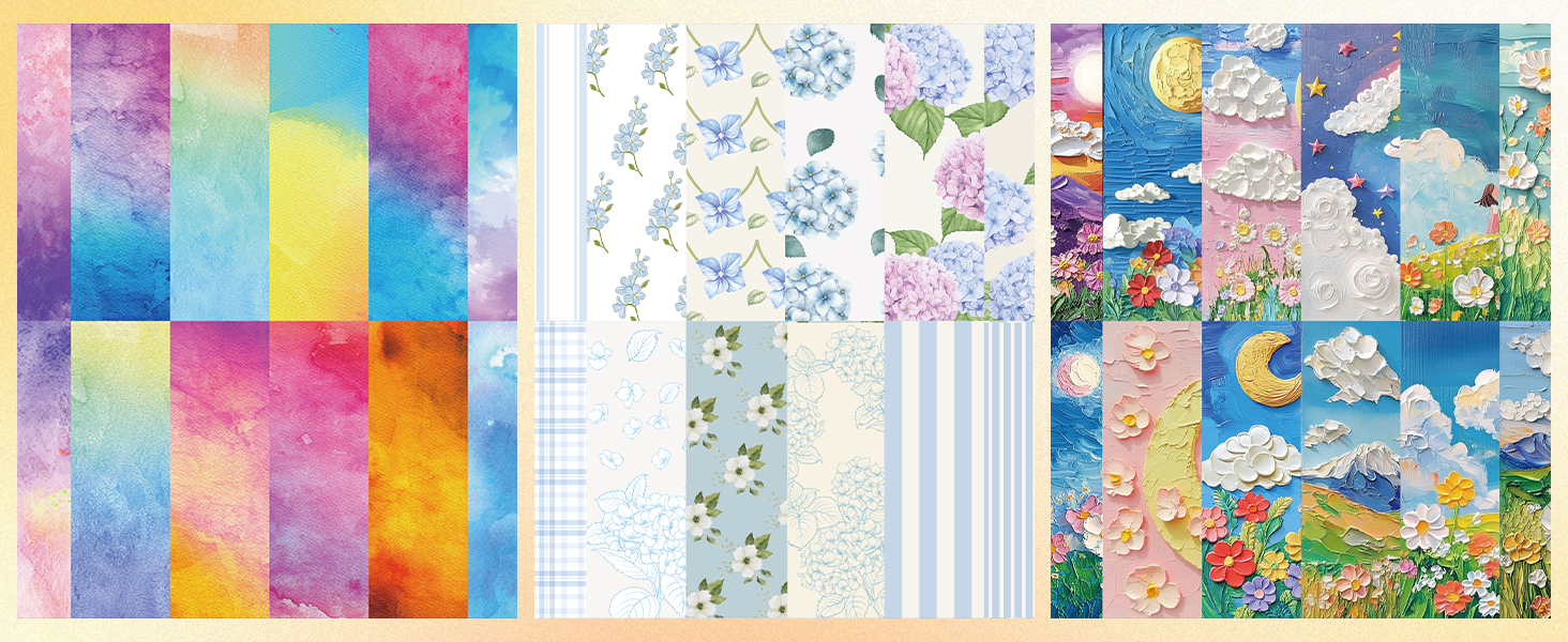 Decorative Craft Paper for Junk Journal Supplies