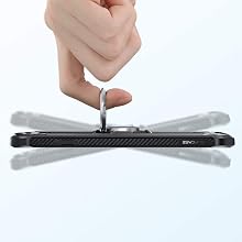 SUPCASE Cell Phone Ring Holder 360° Rotation Universal Phone Ring KickStand for Magnetic Car Mount