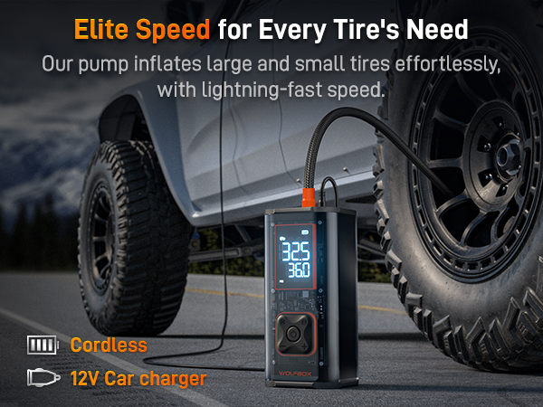 tire inflator portable air compressor