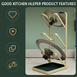 pot lid rack organizer