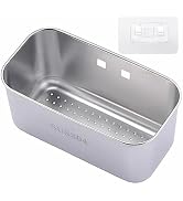 Minson's BestShop Kitchen Sink Strainer Basket, Organizer & Filter – 304 Stainless Steel Basket f...