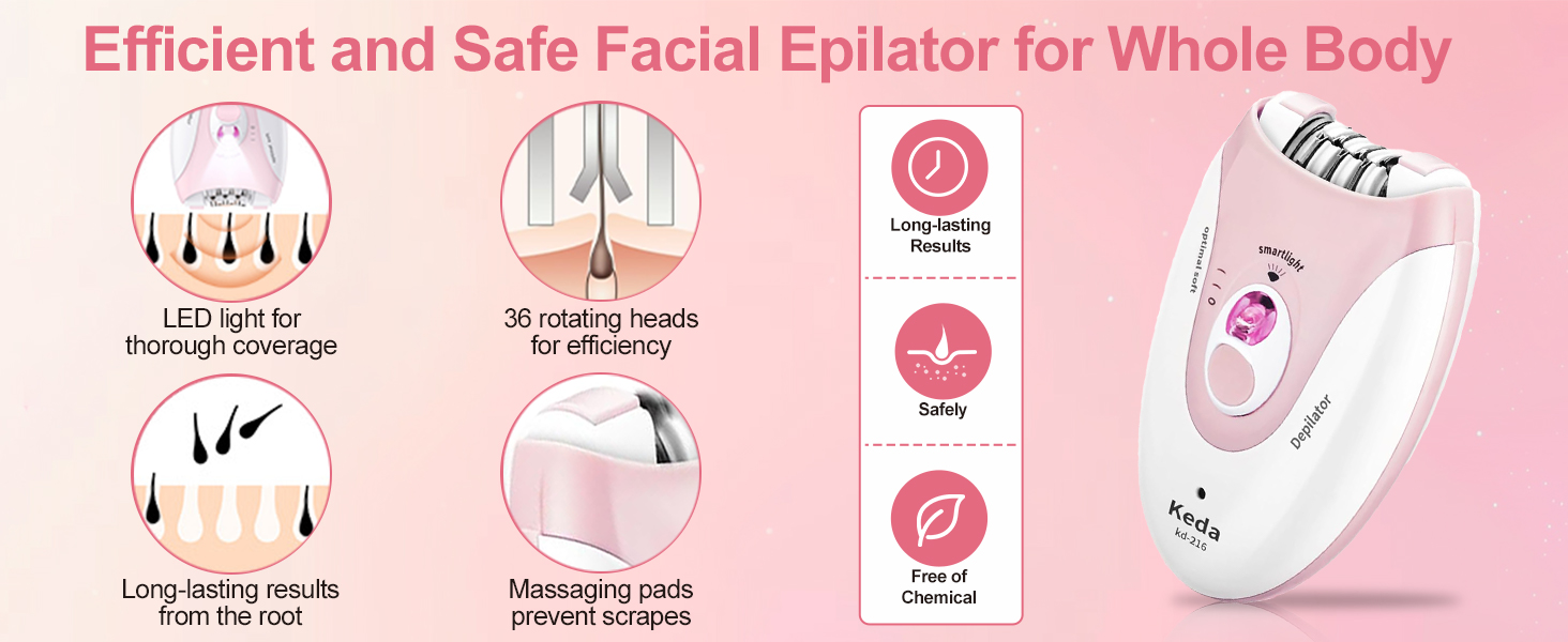 2 Speed Hair Removal Device