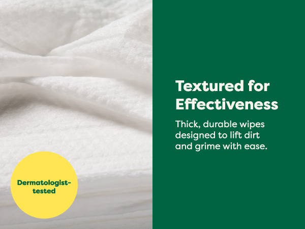 Textured for effectiveness