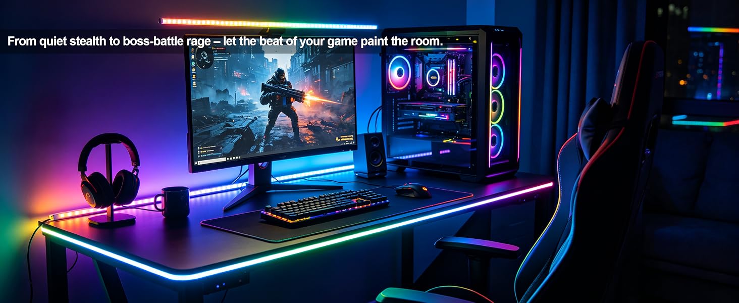 led strip lights battery powered