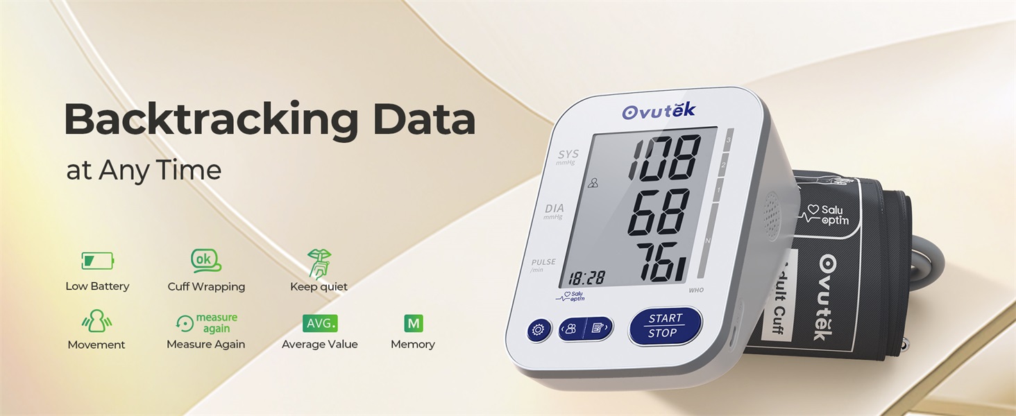 OVUTEK blood pressure monitor