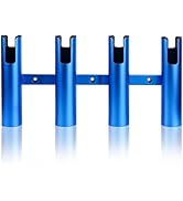 Marinebaby Aluminum Fishing Boat Rod Holder,3/4 Link Tube Aluminum Rod Rack, Suit Boats & Yacht ,...