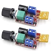 Riorand DC 3V 6V 12V 24V 35V 5A Motor Speed Controller PWM Speed Control Ultra Small LED Dimmer(2...