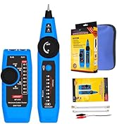 Noyafa NF-810 Multifunctional Network Cable Tester, Ethernet LAN Network Wire Tracker with LED Li...