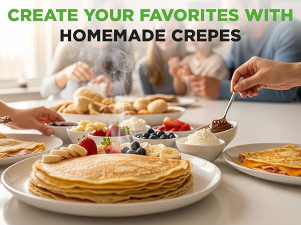 cooktop electric griddle plate hot crepe maker countertop kitchen nutrichef nonstick cooking