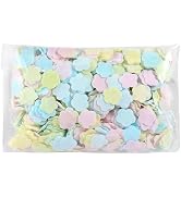 WNHNO 1000 Sheets Colorful Portable Disposable Paper Soap Portable Travel Hiking Washing Hand Bat...