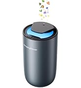 Waterless Diffuser for Essential Oil, Car Air Freshener Diffuser with 3 Mist Grades & 3 LED Light...