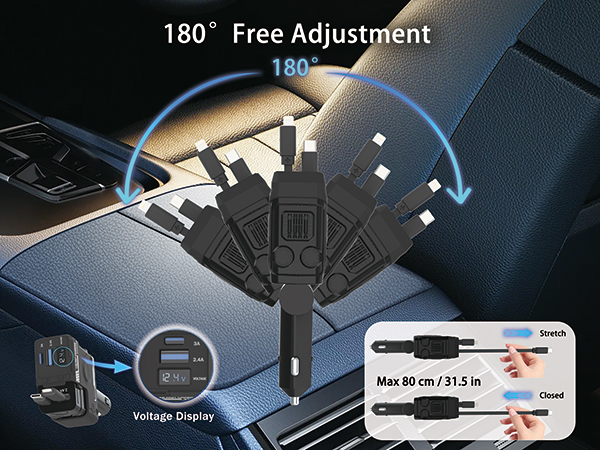 180°free adjustment