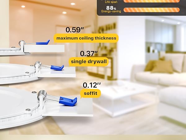 recessed lighting