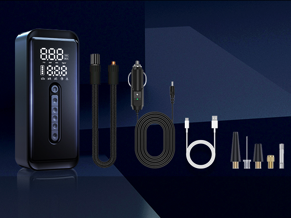 electric tire pump vaclife tire inflator airpump for cars airpump small air compressor portable