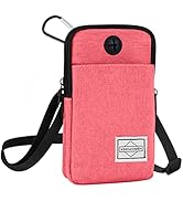 HOTEMIA Cell Phone Purse Waist Pack Bag Travel Crossbody Bag Wristband Sport Armband Wallet with ...