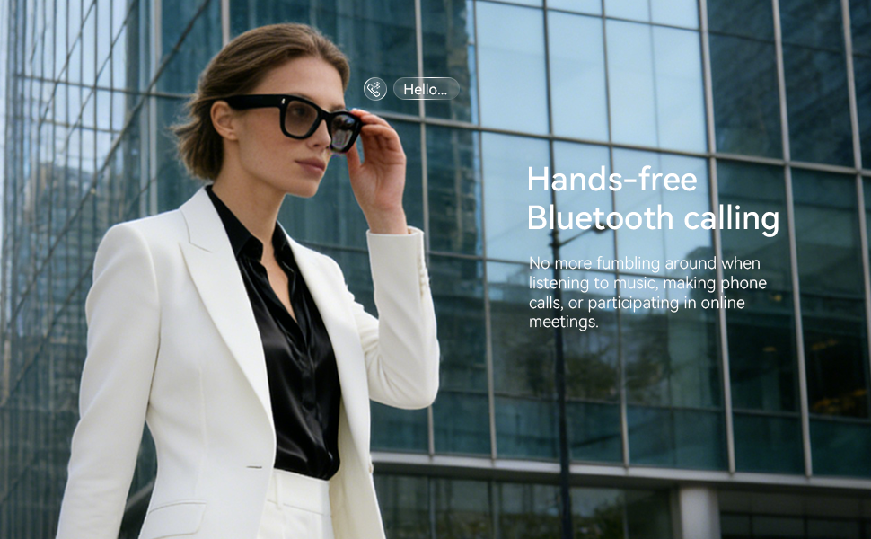 Bluetooth Glasses with ChatGPT AI Assistant