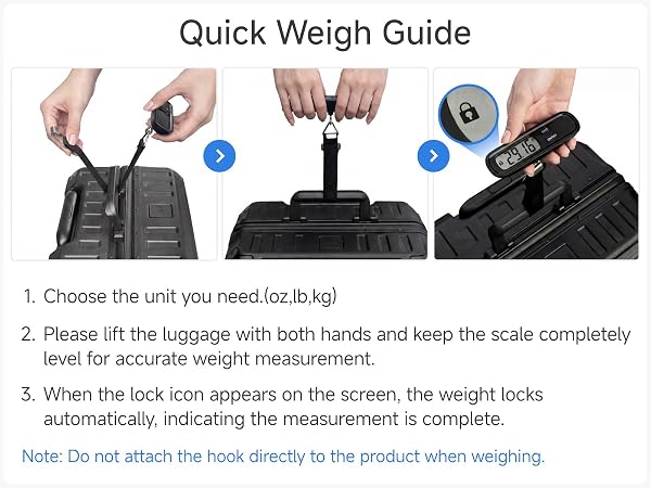 baggage weight scale; travel scale luggage weight; peso para maletas de viaje; portable scale